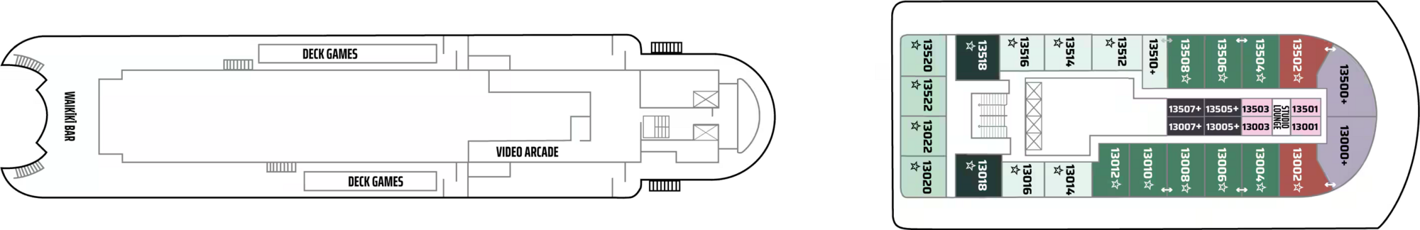 Deck 13 plan